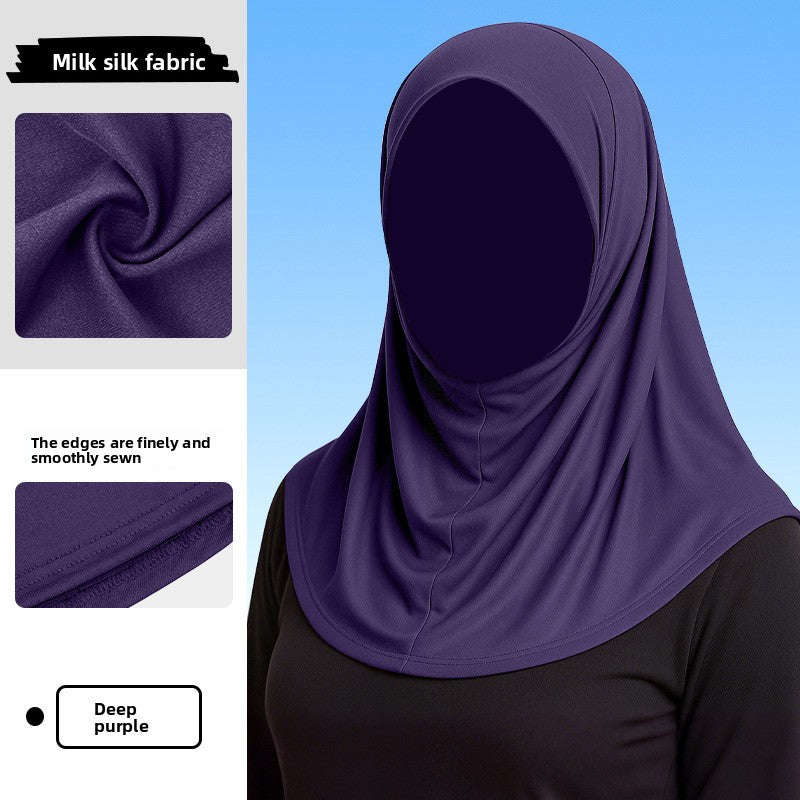 Sun protection headscarf hat