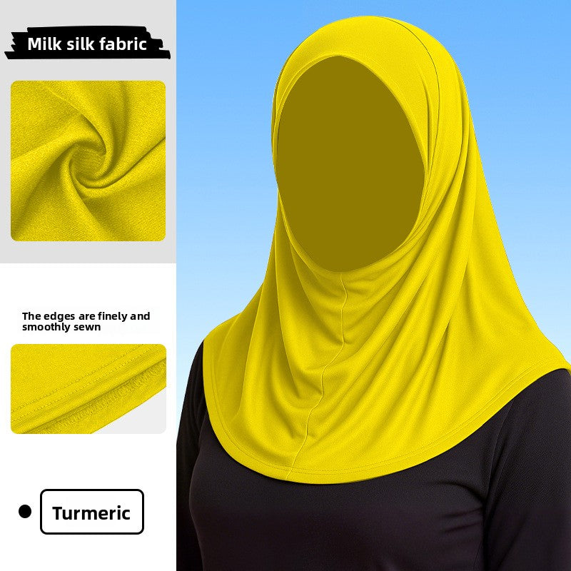 Sun protection headscarf hat