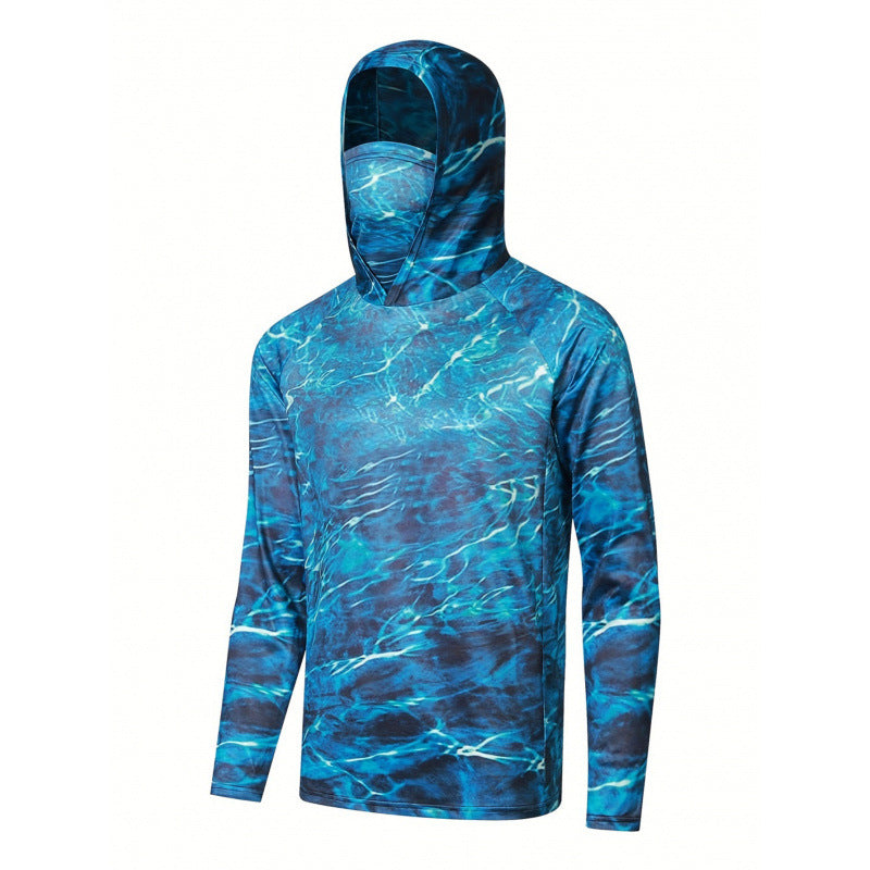 Sun-protective clothing with a hat