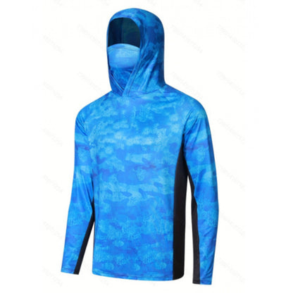 Sun-protective clothing with a hat