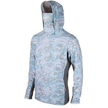 Sun-protective clothing with a hat