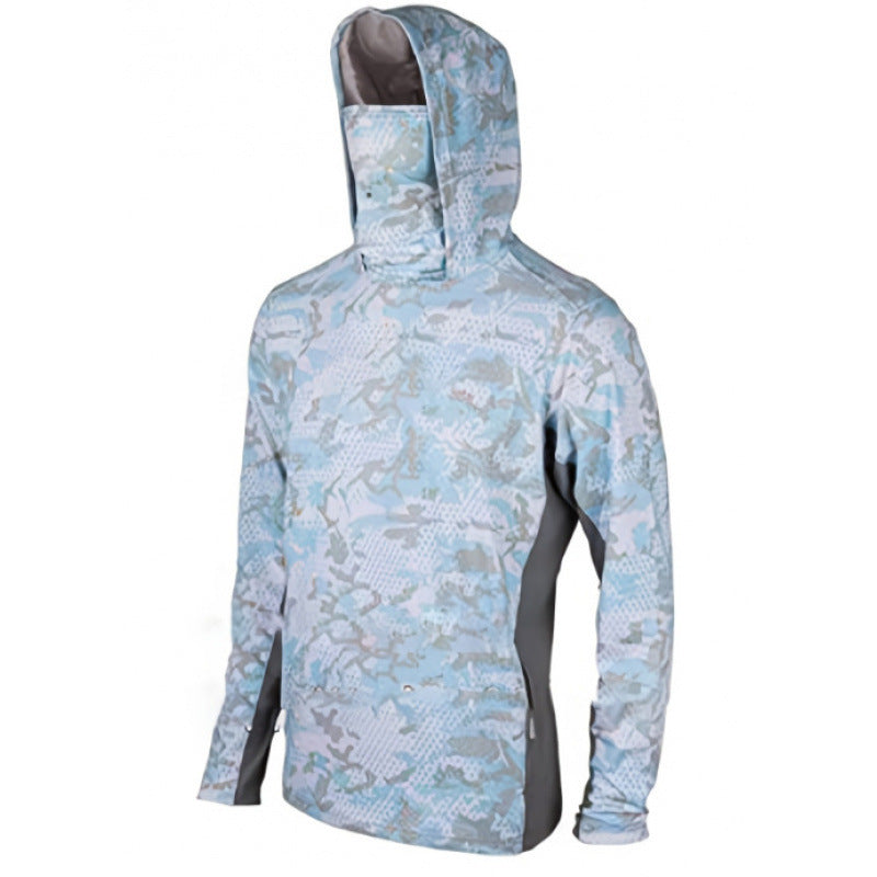 Sun-protective clothing with a hat