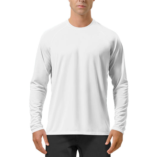 Sun-protective long-sleeved stretch garment