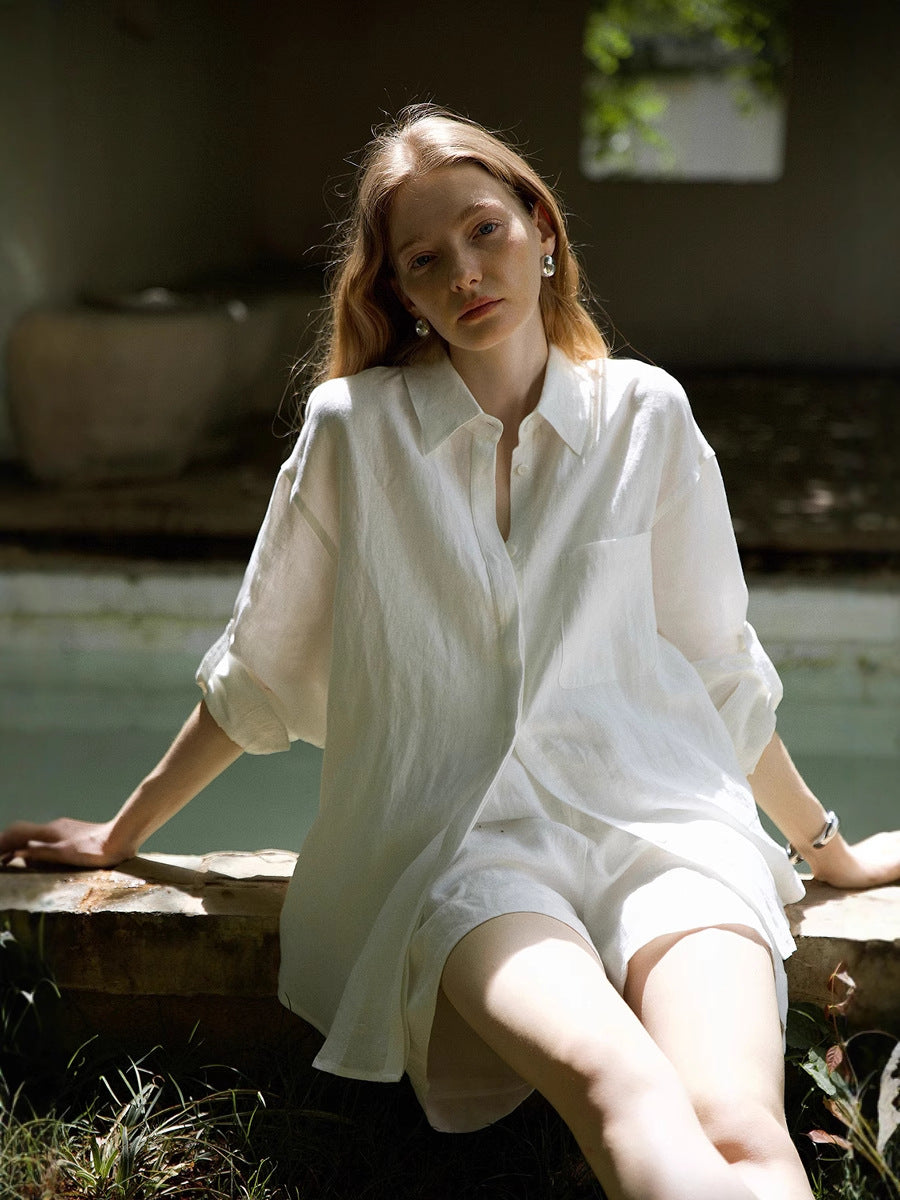 Sun-protective shirt