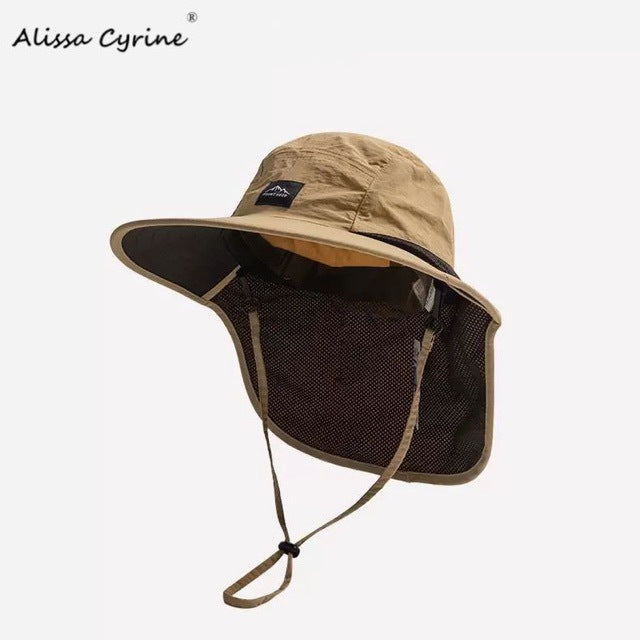 Sun-protective sun hat