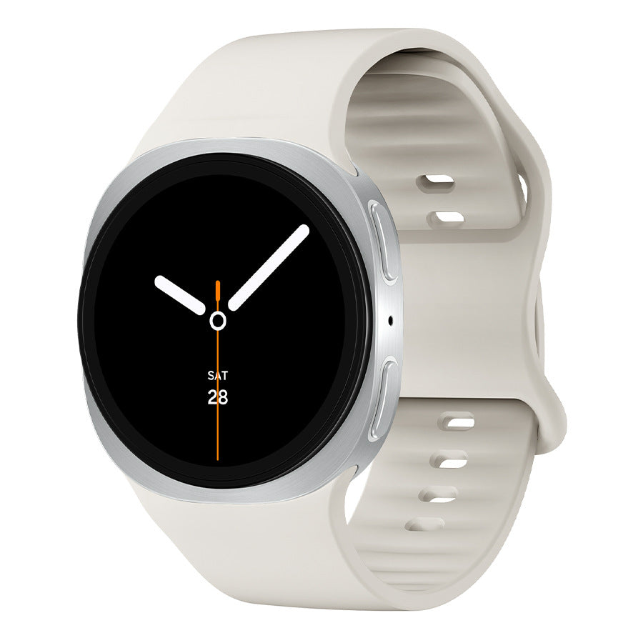 Sun-shaped buckle bracelet watch strap in solid color