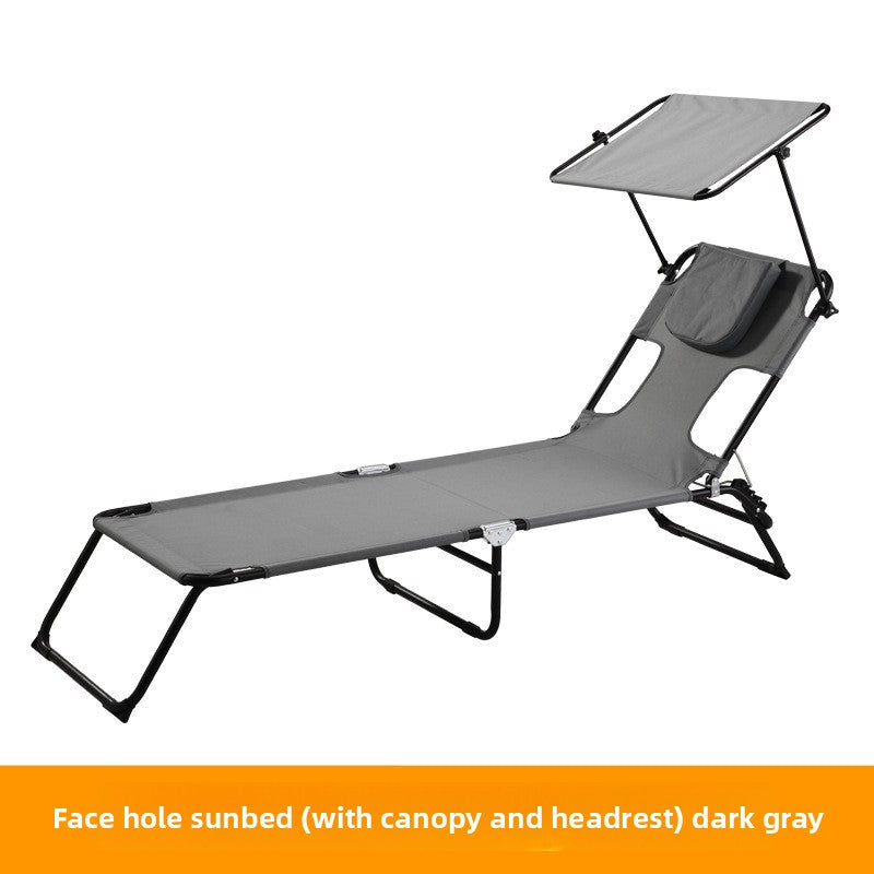 Sunbathing folding bed