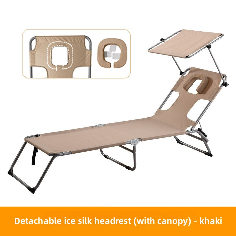 Sunbathing folding bed