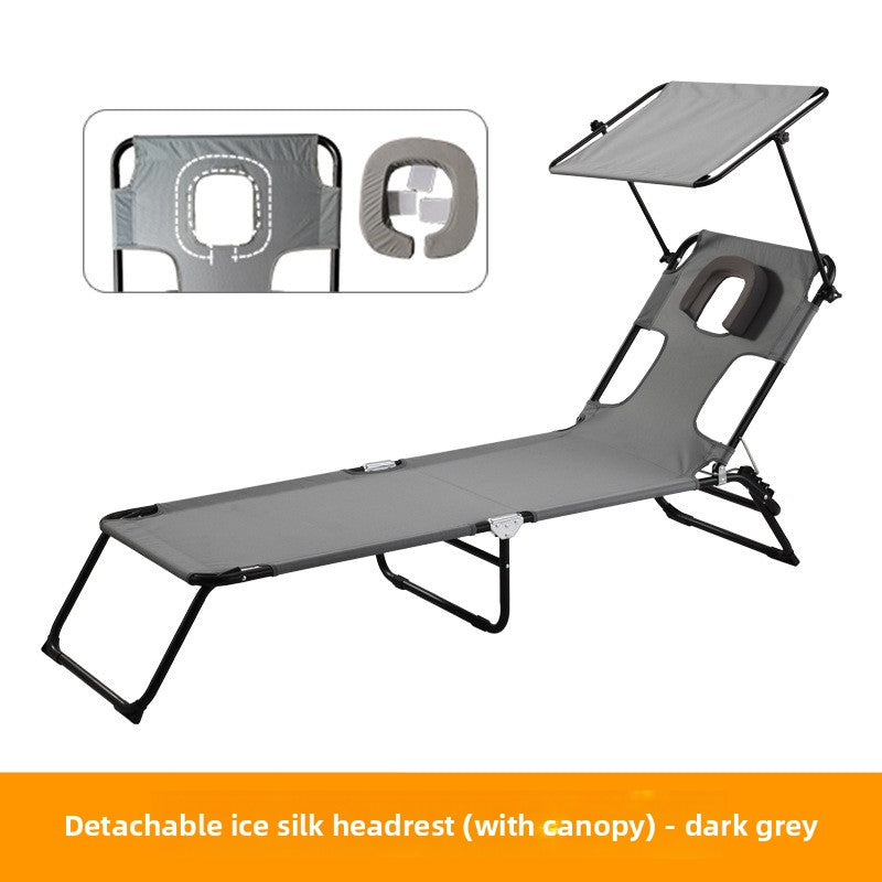 Sunbathing folding bed