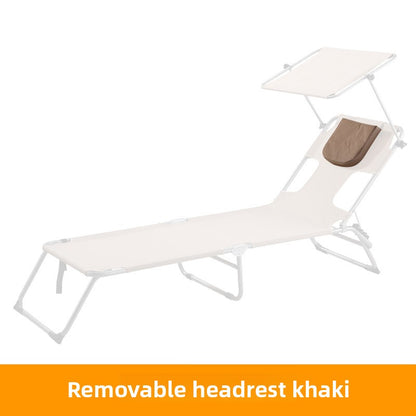 Sunbathing folding bed