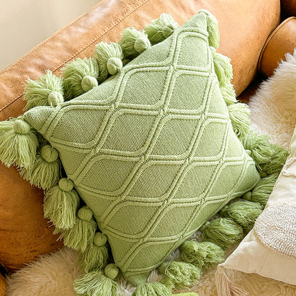 Sunflower Embroidered Pillowcase