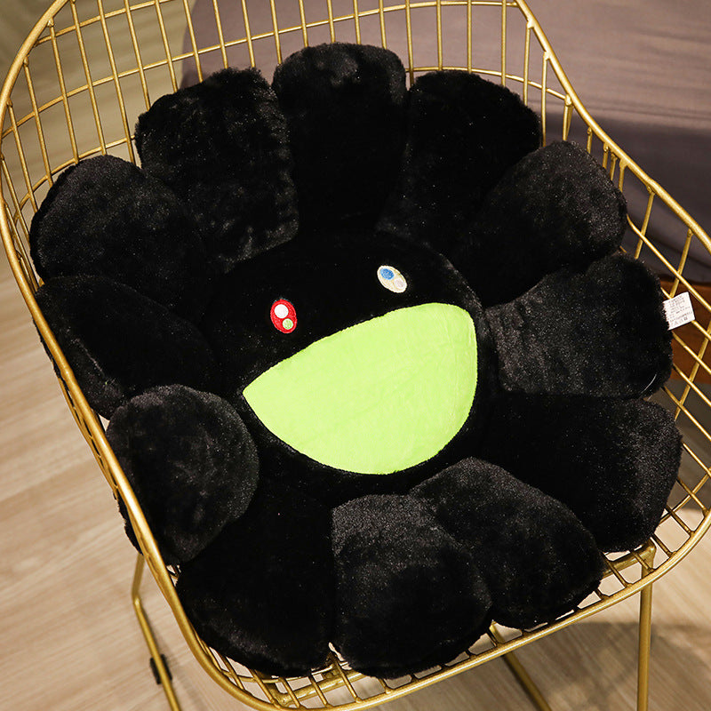 Sunflower figurine cushion