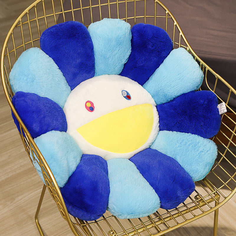 Sunflower figurine cushion