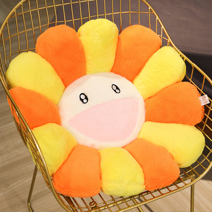 Sunflower figurine cushion