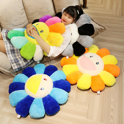 Sunflower figurine cushion