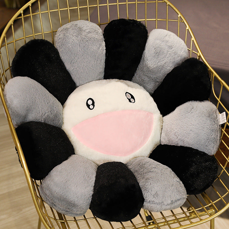 Sunflower figurine cushion