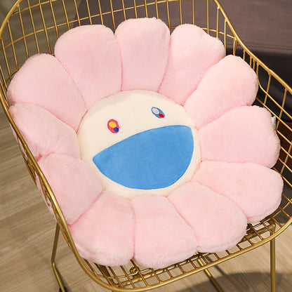 Sunflower figurine cushion