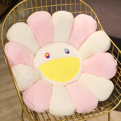 Sunflower figurine cushion