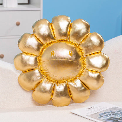 Sunflower figurine cushion