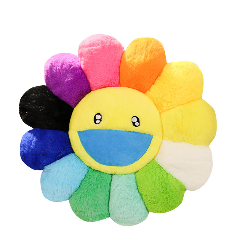 Sunflower figurine cushion