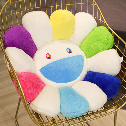 Sunflower figurine cushion