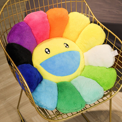 Sunflower figurine cushion