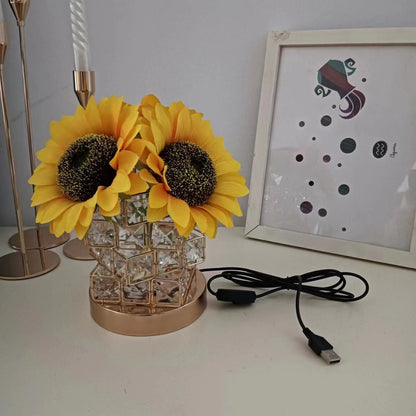 Sunflower LED Night Light with Dimmable Feature