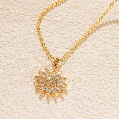 Sunflower Necklace