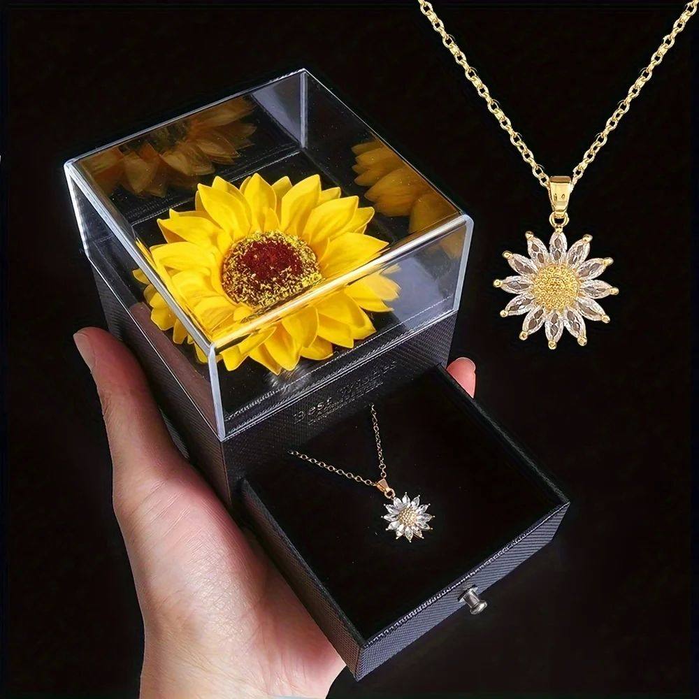 Sunflower Necklace