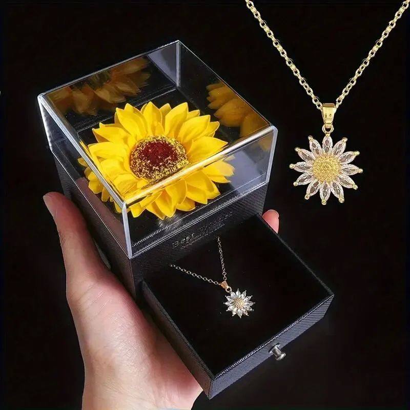 Sunflower Necklace