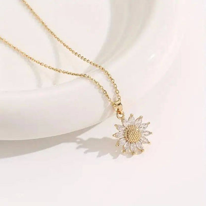 Sunflower Necklace