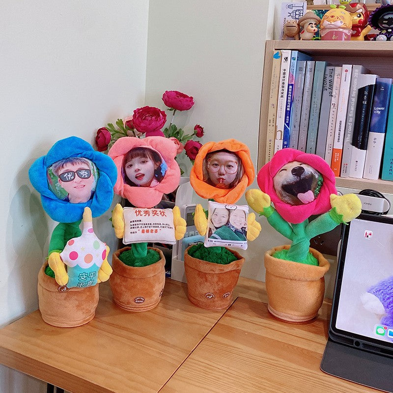 Sunflower Sound-Making Doll
