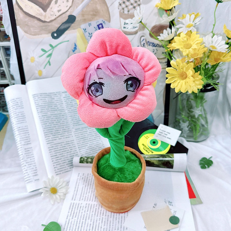 Sunflower Sound-Making Doll