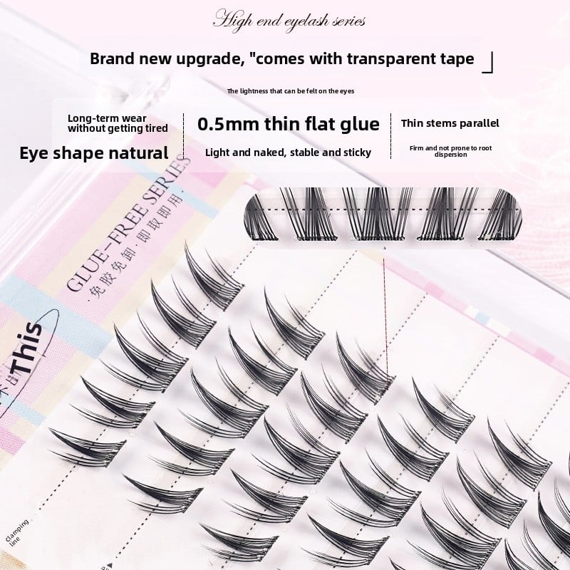Sunflower style false eyelashes