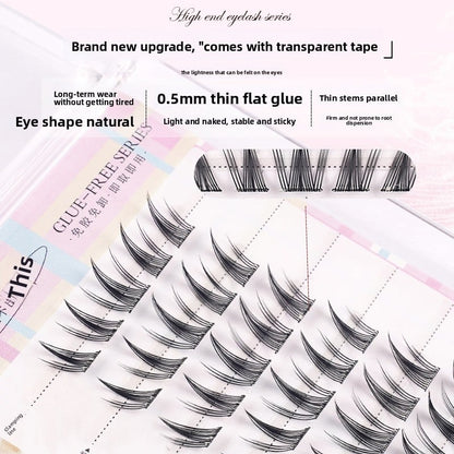Sunflower style false eyelashes