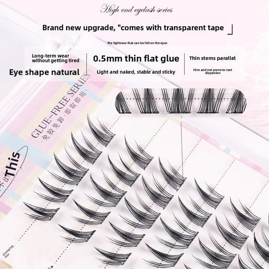 Sunflower style false eyelashes