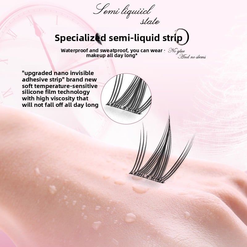 Sunflower style false eyelashes