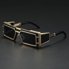 gold frame gold all gray