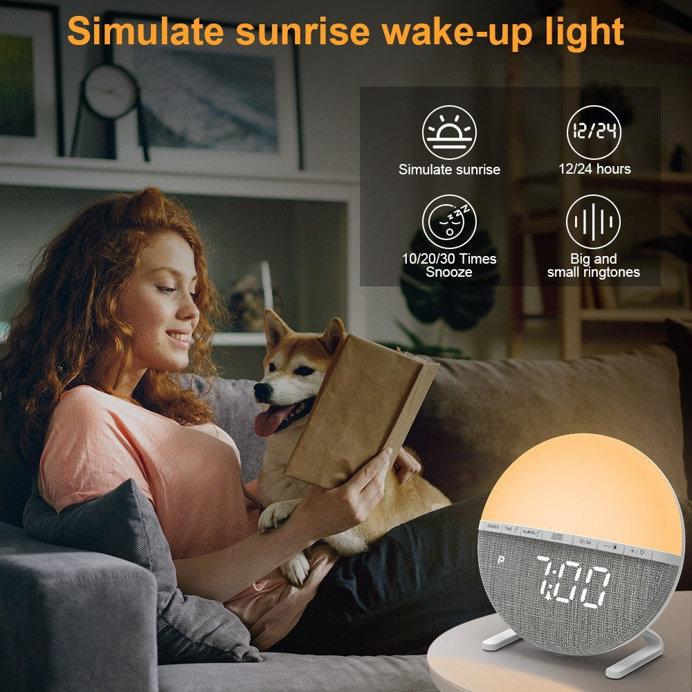 Sunrise alarm clock