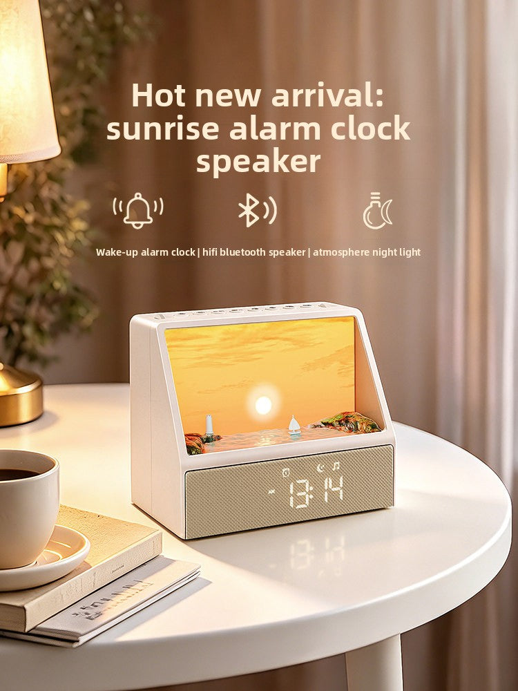Sunrise Simulation Alarm Clock with Bluetooth Speaker