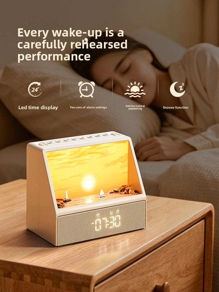 Sunrise Simulation Alarm Clock with Bluetooth Speaker