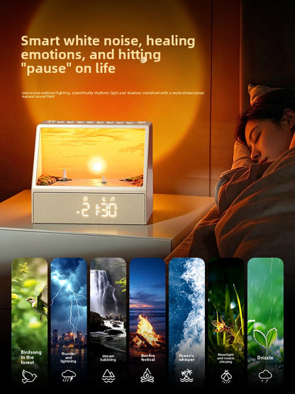 Sunrise Simulation Alarm Clock with Bluetooth Speaker