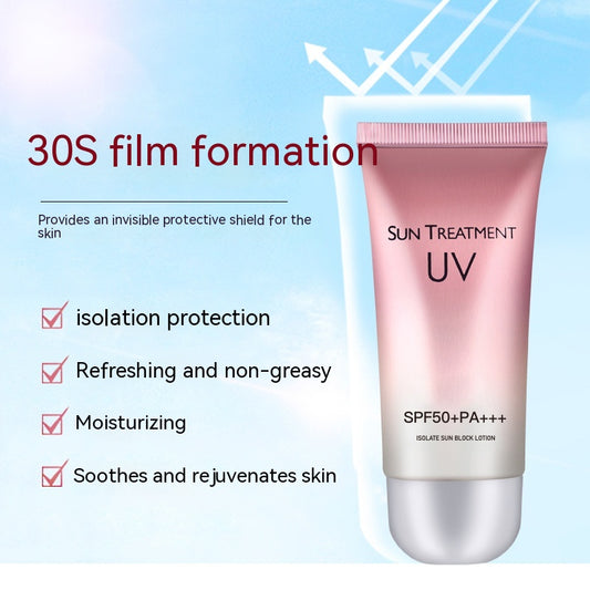 sunscreen SPF50 for Isolation Sun Protection Skin Care Daily Use Global swanky 3