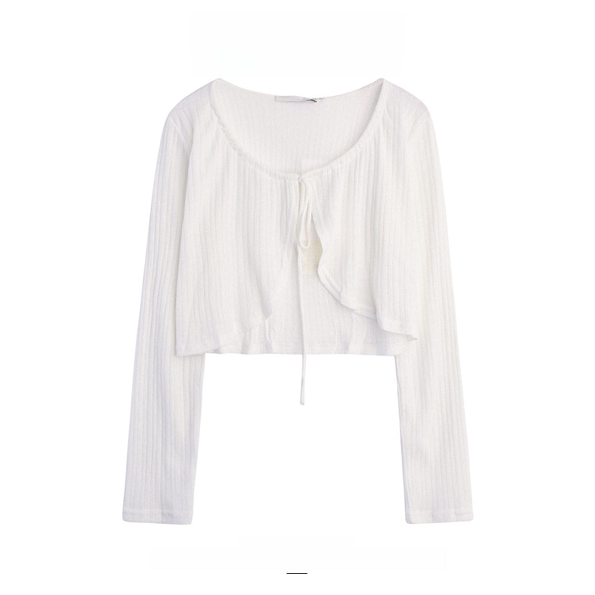 Sunscreen fabric knitted top