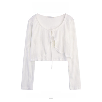 Sunscreen fabric knitted top