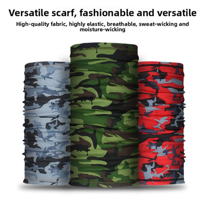 Sunscreen silk headscarf