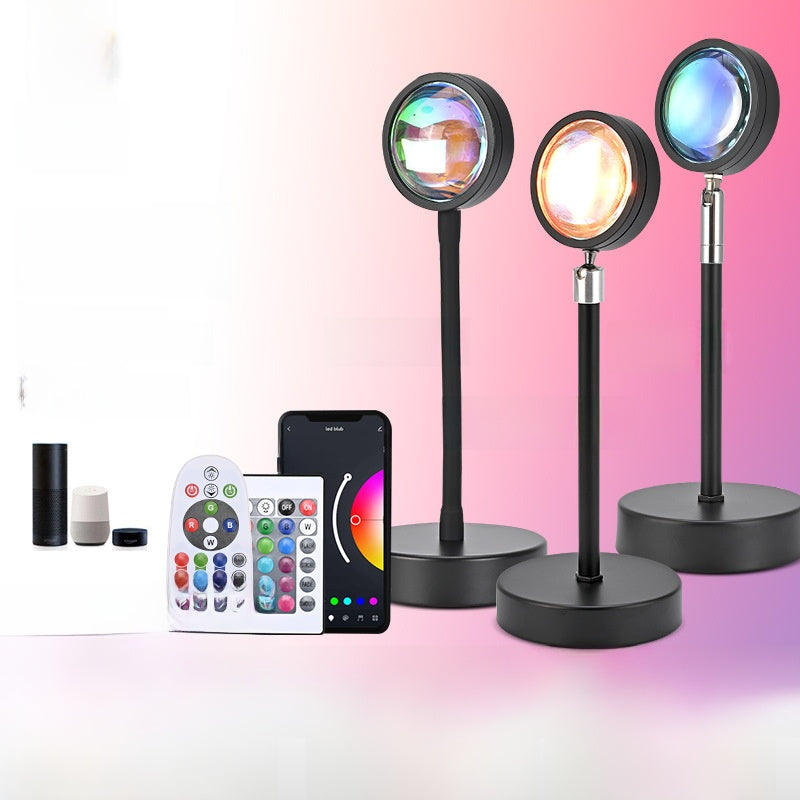 Sunset atmosphere night light