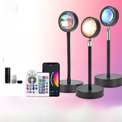 Sunset atmosphere night light