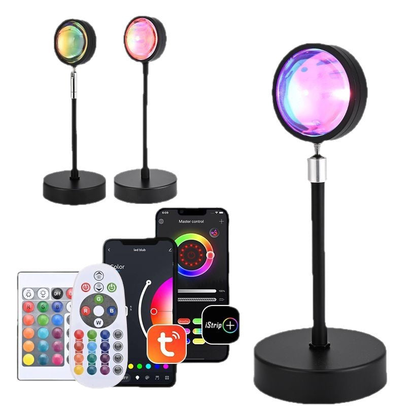 Sunset atmosphere night light