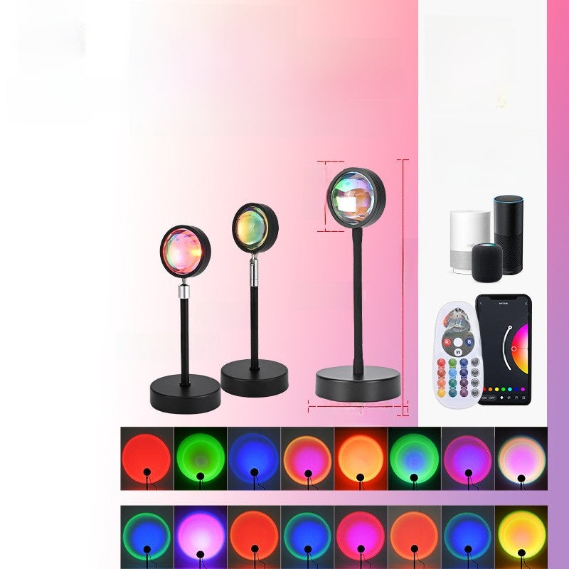 Sunset atmosphere night light